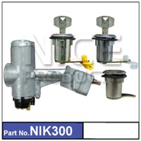 LOCK SET IGNITION DOOR AND BOOT BARRELS DATSUN 120Y 1000 1600 120Y 200B AND SUNNY suits 33mm column
