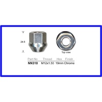 WHEEL NUT RA RODEO ONLY WITH ALLOY WHEELS 02/03 TO 2009