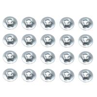 SPEED NUTS 1/8' STUD 5/16' HEX 17/32' WASHER 20PCS