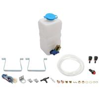WINDSCREEN WASHER KIT FORD 12 VOLT VERTICAL CAN SUIT XR XT ETC RFESRVOIR BOTTLE