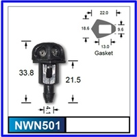 WIPER SQUIRTER NOZZLE TWIN