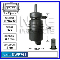 WINDSCREEN WIPER WASHER BOTTLE PUMP TS ASTRA XC BARINA & COMBO & JR JS ZC VECTRA