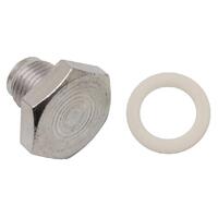 SUMP OIL PAN DRAIN PLUG FX-VK LC-UC FORD XK-XF 1/2' - 20, AF 7/8', Length Under Thread 1/2'