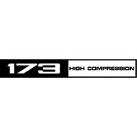 DECAL ROCKER COVER '173 HIGH COMPRESSION