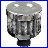 BREATHER FILTER 9MM CHROME