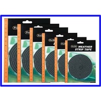 WEATHER STRIP TAPE 12M X 6MM