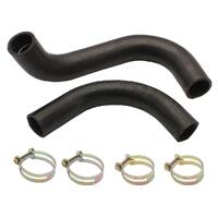 RADIATOR HOSE KIT UPPER AND LOWER WTH CLAMPS HK HT HG 6 CYL