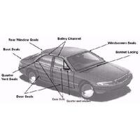 SEAL QUARTER WINDOW ESCORT MK 2 FIXED WINDOW LEFT HAND