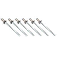 RIVET KIT ID PLATE ROSETTE SET OF 6PCS VN VQ VG VP VR VS VT VX VY VZ WH WK WL COMPLIANCE PLATE