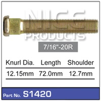 WHEEL STUD LONG WHEEL STUD HQ HJ HX HZ WB LH LX UC NOT A9X 72MM LONG (31MM LONGER THAN STANDARD)