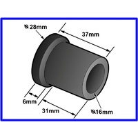 BUSH REAR OF REAR SPRING HK TO WB RUBBER OEM QUALITY