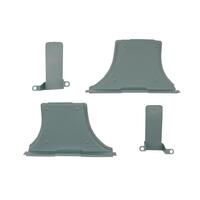 FRONT SEAT BELT B PILLAR RETRACTOR COVER CERULEAN VL PAIR WILL FIT VB VC VH VK VL