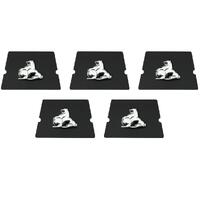 BADGE KIT SEAT BELT GM METAL LION HK-HZ