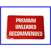 DECAL USE PREMIUM UNLEADED FUEL VS VT VX VY VZ & PONTIAC GTO 2004-2006 GENUINE GM DECAL NLA GMH AUSTRALIA