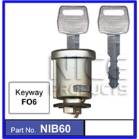 IGNITION BARREL & KEYS ESCORT XC XD XE XF F350 81-91 TE TF CORTINA