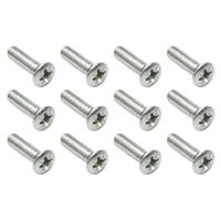 SCREWS CHROME FORD INTERIOR Oval HD 8G 5/8' CR Csk ZP Machine Screw -WINDOW WINDER HANDLE xr xt xw xy xa xb xc