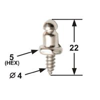 STUD SCREWS INTO BODY TONNEAU COVER FRONT TARP EJ EH HD HR HK HQ HJ HX HZ WB VG VP VR VS UTE XT XW XY XA XB XC XD XE XF