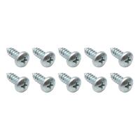 SCREWS PAN HEAD PHILLIPS SELF TAPPERS 10-16 X 1/2'