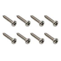 SCREW LENS MOUNTING 9.2mm DIA X 30.6mm PAN HD 10G X 1' CR ZP TAP G 304 LC LJ XP