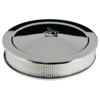 AIR FILTER CHROME 14 X 3 INCH RECESSED BASE