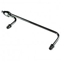 FUEL LINE DUEL HOLLEY 3310 CARBS CHROME 8 21/32 CENTRES SUITS VAC SEC HOLLEYS