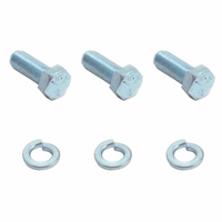 Crank Pulley Bolts 3/8-24 X 1 SUITS BIG AND SMALL BLOCK CHEV