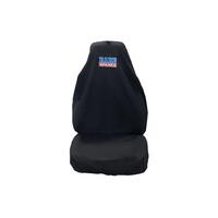 THROW OVER SEAT COVER RARE SPARES LOGO BLACK