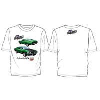 Limited Edition T Shirt White XA Falcon SMALL