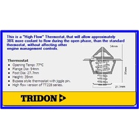 THERMOSTAT FALCON HIGH FLOW