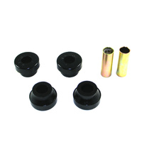STRUT BAR BUSH KIT LC ?LJ BOTH SIDES ( RADIUS ROD CASTOR BAR) WHITELINE INCLUDES CRUSH TUBES