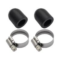 WATER CAP 5/8 PAIR WITH CLAMPS