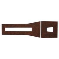 CONSOLE INSERT SET AUTO HG BURR WALNUT