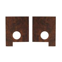 RADIO PANEL HG 2 PIECE SET BURR WALNUT