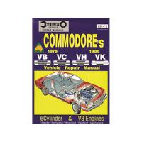 MANUAL WORKSHOP VB VC VH VK 6 & 8 CYL COMMODORE