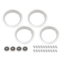 WHEEL TRIM CAP & NUT SET LATE HJ HX HZ (