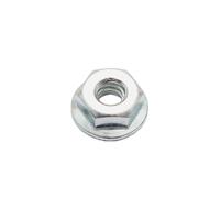 NUT HEX NO.10 - 24 WITH EXTERNAL TOOTH WASHER HEX 3/16'-24 X 3/8' WITH 1/2' SERRATED FLANGE ZINC SEE FN010 FOR GOLD