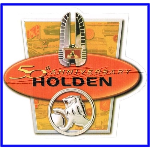 GMH..50TH ANN DECAL...ORIGINAL