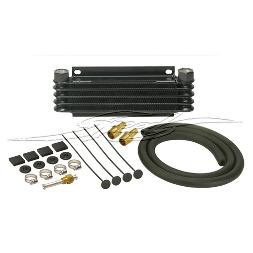 Plate & Fin Trans Cooler Kit (1/2 NPT)
