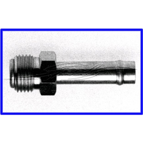 Straight Fuel Line fitting 3/8in