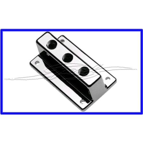 TRIPLE FUEL BLOCK-CHROME