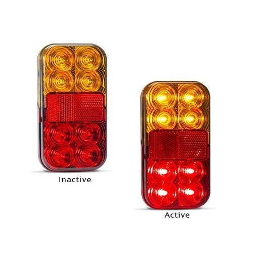 TRAILER COMBINATION LED TAILLAMP 12/24V 150MM X 80MM X 29MM