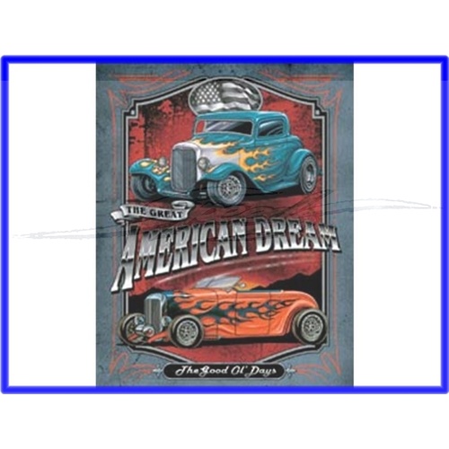 SIGN LEGENDS AMERICAN DREAM