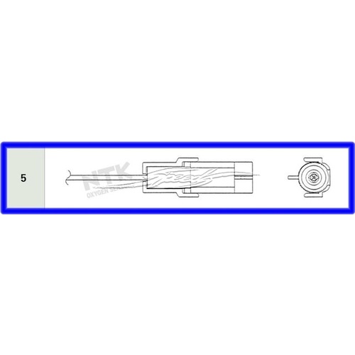EXHAUST OXYGEN SENSOR VL 8CYL VN 6CYL JE 2L CAMIRA OZA401-E6