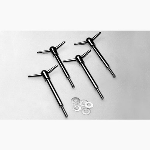 WING NUTS FIXED HEAD R/CVR (4)