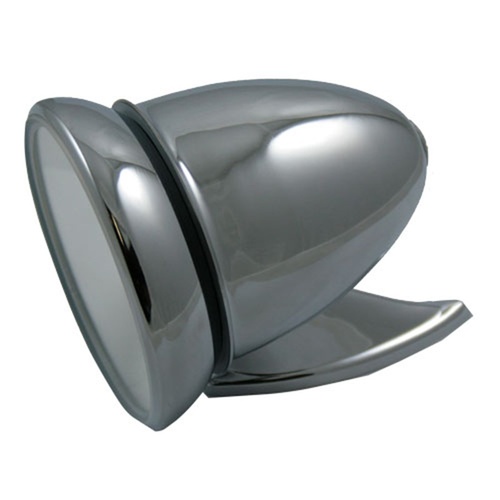 Chrome Bullet style Racing Mirror 4 inch