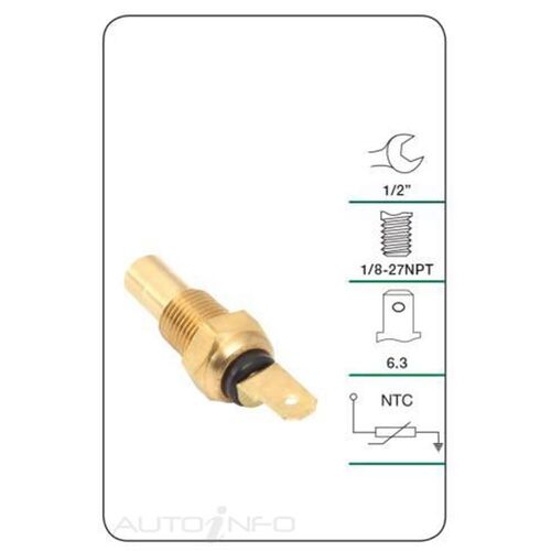 SENDER TEMPERATURE HJ HX HZ (WB COMMERCIAL ONLY) LH LX SUIT GUAGE ALSO XA XB XC WITH GUAGE ALL ESCORT 68-82