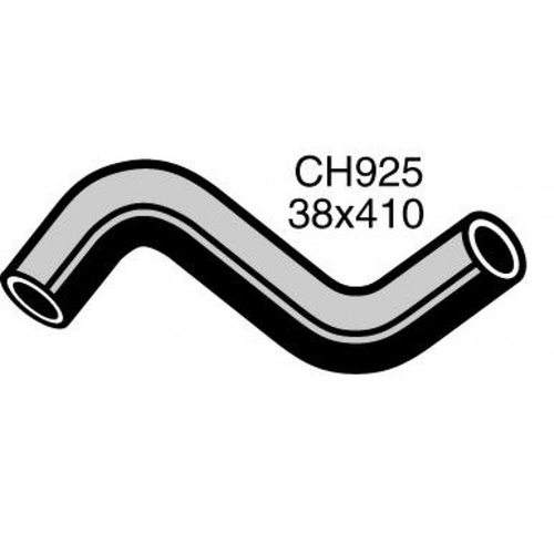 RADIATOR HOSE TOP VALIANT CHRYSLER 6CYL NO AIR CON 1966-1976 VC VE VF VG VH CH VJ CJ VK CK