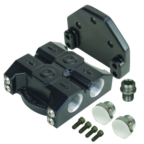 Premium Remote Side Ports Filter Mount Only 13/16-16Inch