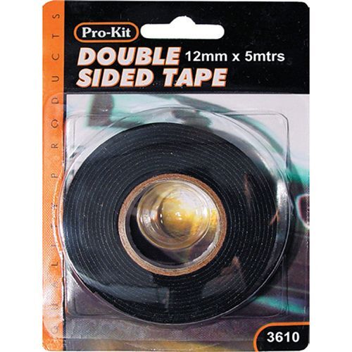DOUBLE SIDED TAPE 12 X 5METRE