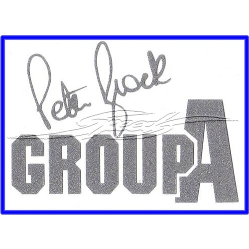 SL GPA Guard Decal Silver
